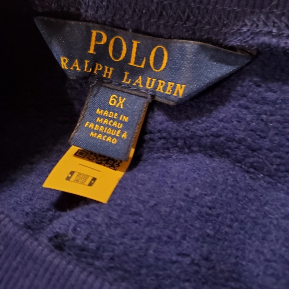 Polo Ralph Lauren Girls Collegiate sweatshirt and pants EUC - Picture 5 of 6